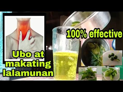 Gamot sa Ubo: Mabisang Mga Sangkap Laban sa .